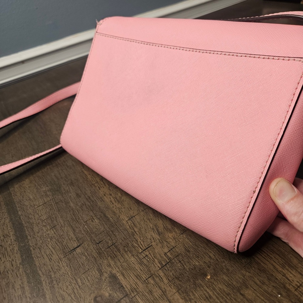 Kate Spade Pink Crossbody Handbag Purse - Picture 11 of 13